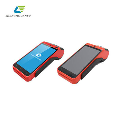 معالج Mini POS Terminal رباعي النواة مقاوم للماء مع بطارية 3000 مللي أمبير في الساعة