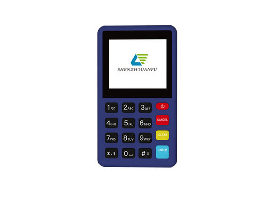 محطة MPOS Bluetooth الآمنة للدفع بالبطاقة المحمولة مع رقاقة EMV PCI لمنصة لينكس
