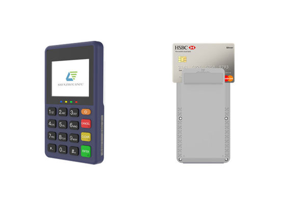 بطاقات SIM مزدوجة صغيرة محمولة الدفع محطة POS لينكس المحمولة مع SDK نظام POS All In One