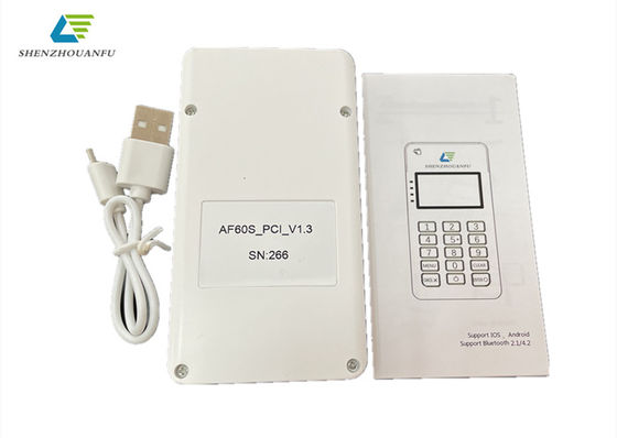 اتصال Wi-Fi Mini POS Terminal White Square Point Of Sale Terminal