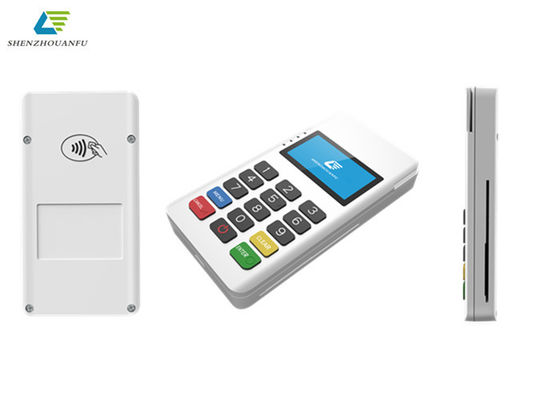 عمق جهاز Android Pos صغير متصل بشبكة Wi-Fi وشهادة PCI مقاس 64 مم
