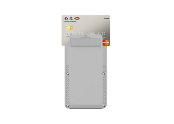 محطة MPOS Bluetooth الآمنة للدفع بالبطاقة المحمولة مع رقاقة EMV PCI لمنصة لينكس