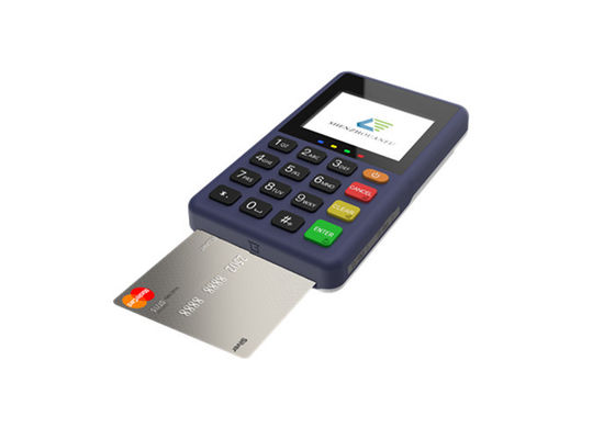محطة MPOS Bluetooth الآمنة للدفع بالبطاقة المحمولة مع رقاقة EMV PCI لمنصة لينكس