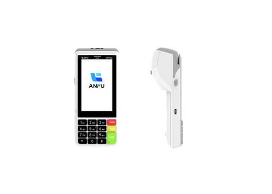 شاشة لمسة 4 بوصة كمبيوتر مصغّر جهاز أندرويد POS مع 16G ذاكرة 2G / 3G / 4G / WIFI / GPS نظام POS المحمول