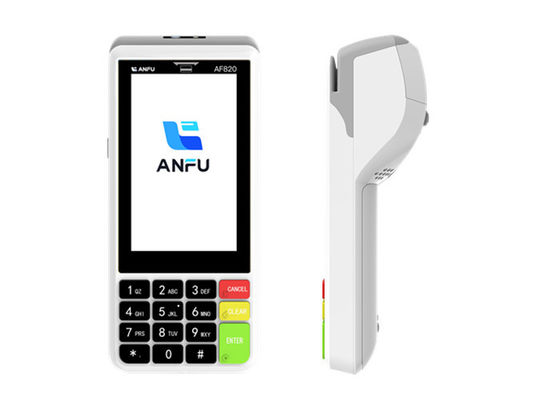 جهاز BT لاسلكي لتحليل محطات البيع 1D 2D QR Barcode Scanner مع NFC و طابعة 58mm All In One