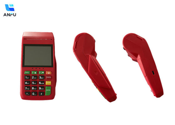 ANFU 2.8 بوصة الشاشة اللمسية POS مع لوحة مفاتيح EFTPOS المحطة التقليدية POS دعم Master VISA card