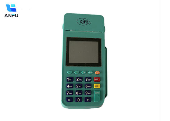 جهاز POS المحمول مع شاشة لمسة 4G NFC محمول مع طابعة حرارية 58 ملم