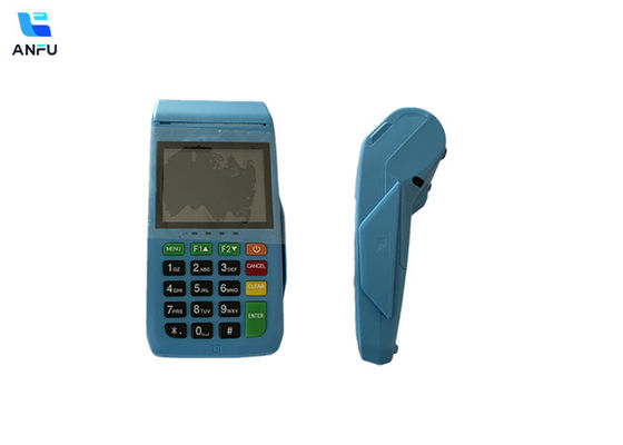 محطة POS المحمولة الذكية مع لوحة مفاتيح الطابعة الحرارية لخدمة الدفع مع شهادة EMV PCI 6.0